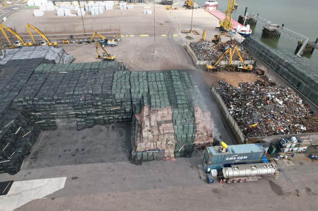 Re-Gen Waste facility at Warrenpoint Port.
