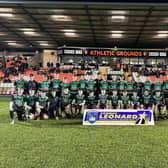 The Killeavy U21 squad pictured before their Senior Championship final clash against Clann Éireann. Picture: Armagh GAA