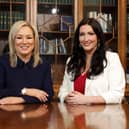 First minister Michelle O’Neill and deputy First minister Emma Little-Pengelly. Photo by Kelvin Boyes / Press Eye
