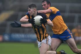 Caolan Finnegan pictured in action for Crossmaglen during the 2022 season.