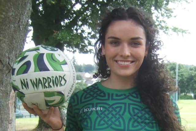 NI Warriors netballer Frances Keenan.