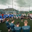 Playr-Fit recently hosted their annual Business 5-aside football tournament at The Newry Showgrounds during Men’s Mental Health Week to raise funds for the Southern Area Hospice.