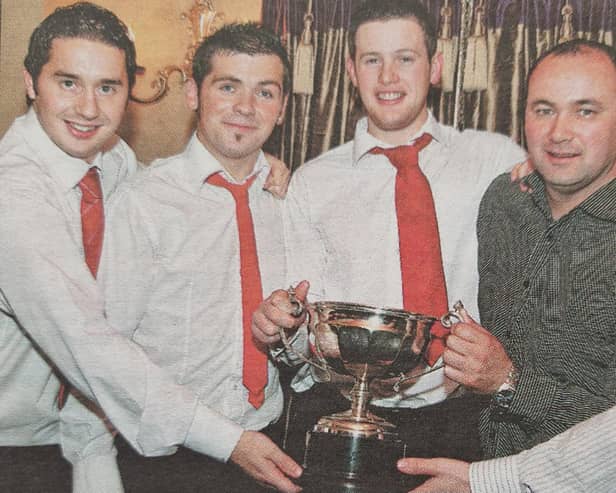Photos from presentation functions held for Rockview United and Windmill Stars in 2008.