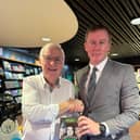 Eugene Reavey and Justin McNulty MLA.