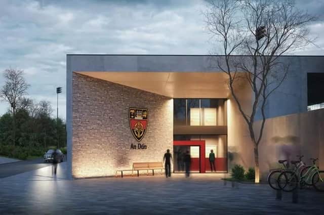 How the proposed Down GAA centre of excellence will look.