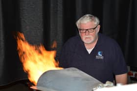 Newry based testing facility, Resonate Testing has issued a warning on the importance of battery safety this festive period. Pictured is Managing Director Tom Mallon.