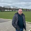 Sinn Féin councillor Aidan Mathers spoke after a number of matches at Jennings field were delayed due to the level of dog waste on the pitch.
