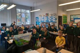 Pupils from Dromore Road Primary School, Warrenpoint, received a visit from NI Water’s education team.