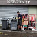 Press Eye - Northern Ireland - 1st November 2023 

Photo by Jonathan Porter / Press Eye 


Flooding in Newry City Co Down.

Ross Campbell pictured clearing out his retail unit.


The clean up operation has started in Newry, the owners of flooded businesses are facing expensive clean-up operations.

Water levels in the most heavily affected areas have receded overnight.

:The clean up operation has started in Newry. The owners of flooded businesses are facing expensive clean-up operations. Water levels in the most heavily affected areas receded overnight.