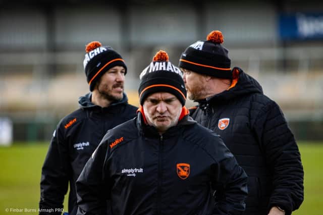 Armagh Minor manager Aidan O'Rourke.
