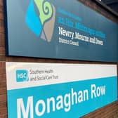 Newry Mourne and Down District Council's offices in Newry.