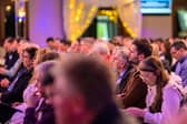 Large numbers of business representatives from North & South in attendance at the conference.