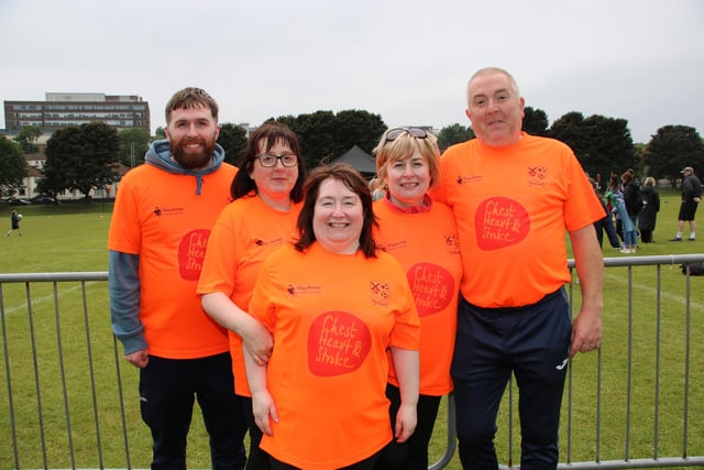 Marty and members of the Jennings Family organisers of the very successful weekend of Desy Jennings Football Festival.