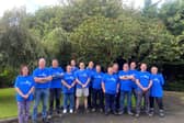 NI Water volunteers who have helped at Newry’s Southern Area Hospice.