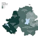 Rate of drink and drug drive offences by police district