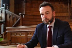 SDLP Leader Colum Eastwood MP.