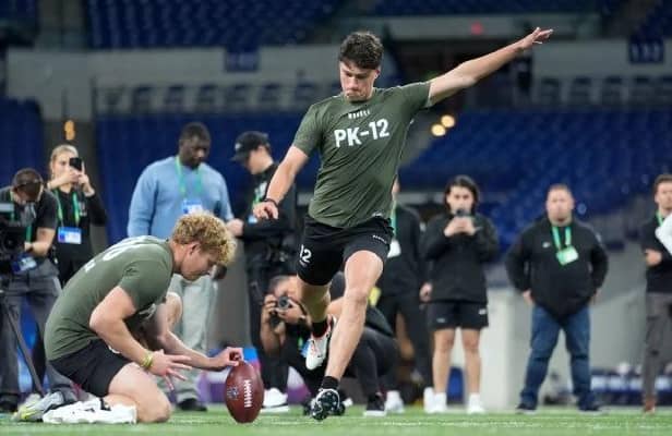 Mayobridge place-kicker earned a professional contract with the New Orleans Saints after impressing at the NFL Combine.