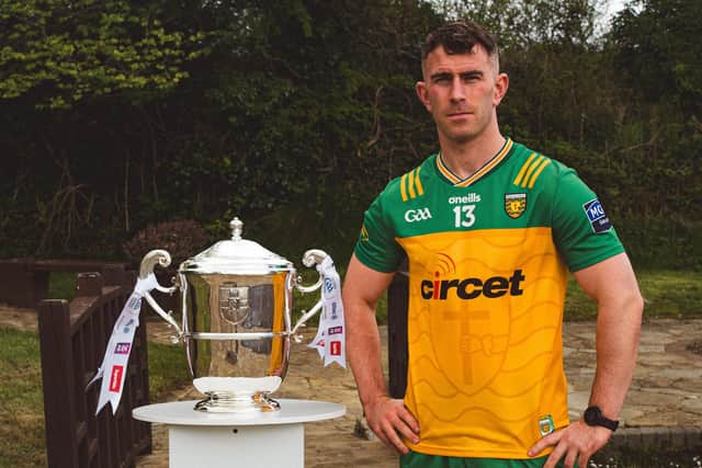 Donegal captain Paddy McBrearty
