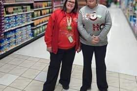 Asda Kilkeel Community Champion, Lisa and Asda Kilkeel General Manager, Colette