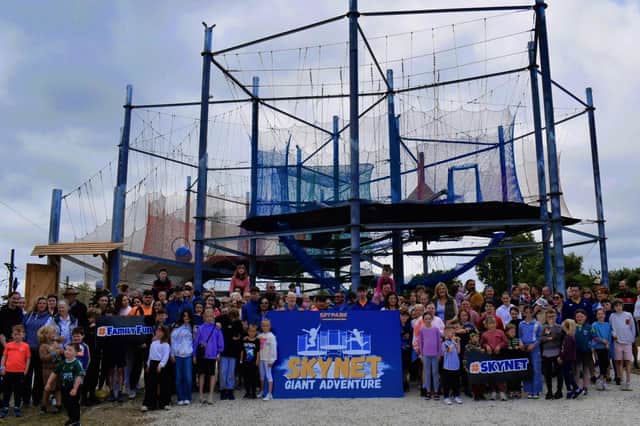 Official opening of Skynet Giant Adventure at Skypark.