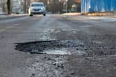 A pothole in the road. Pic: Mikhail Yakovlev