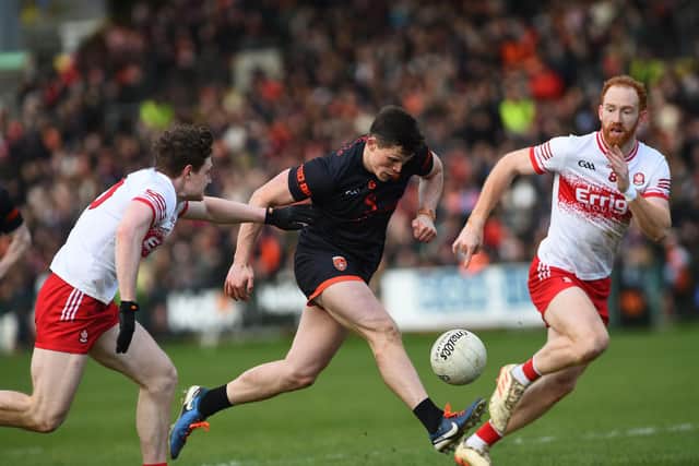 Callum O'Neill impressed in his first start for Armagh last Sunday against Derry.