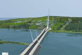 How the new Narrow Water Bridge should look.