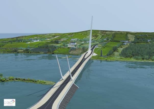 How the new Narrow Water Bridge should look.
