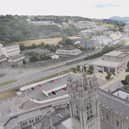 An artist's impression of the new NMDDC Civic Centre.