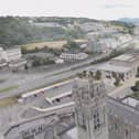 An artist's impression of the proposed Civic Hub.