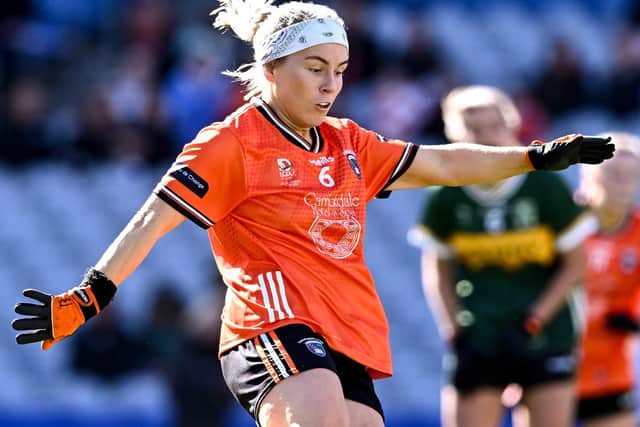 National League final Player of the Match Lauren McConville will be a key figure for Armagh in the Clones final.