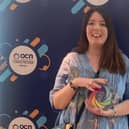 Siún McCarthy pictured with her award.