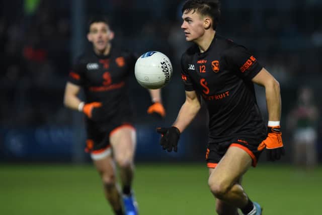 21-year-old Darragh McMullen has impressed for Armagh this year.