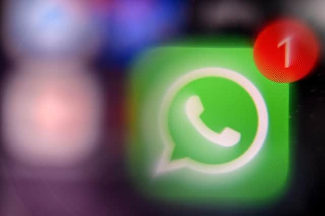 WhatsApp announces changes. (Picture: AFP via Getty Images)
