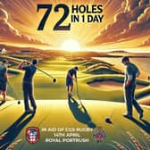 Rory Best, Johnny Bell, James Lloyd-Townshend will Richard Beggs will play 72 holes in one day to support Coleraine Grammer School’s 2026 tour to South Africa