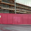 Graffiti at the new St Clare's Wood has been painted over.