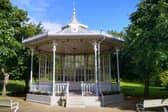 The bandstand at Warrenpoint Municipal Park.