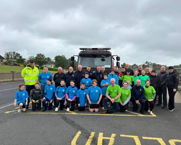 Water safety Advice Session with Infinity Swimming and other agencies at Camlough Lake.