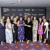 Employ Me staff from the four partnering organisations at the Workplace and Employment Awards.