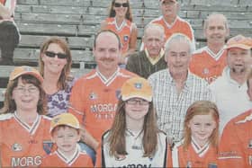 Armagh fans enjoy the county's 1-11 to 0-8 win over Fermanagh in the Ulster Championship final in 2008.