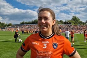Armagh captain Clodagh McCambridge.