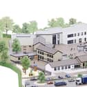 An artists' impression of the how St Patrick’s Primary School and Gaelscoil Phádraig Naofa could look when completed.