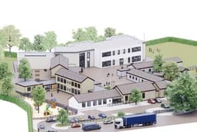 An artists' impression of the how St Patrick’s Primary School and Gaelscoil Phádraig Naofa could look when completed.