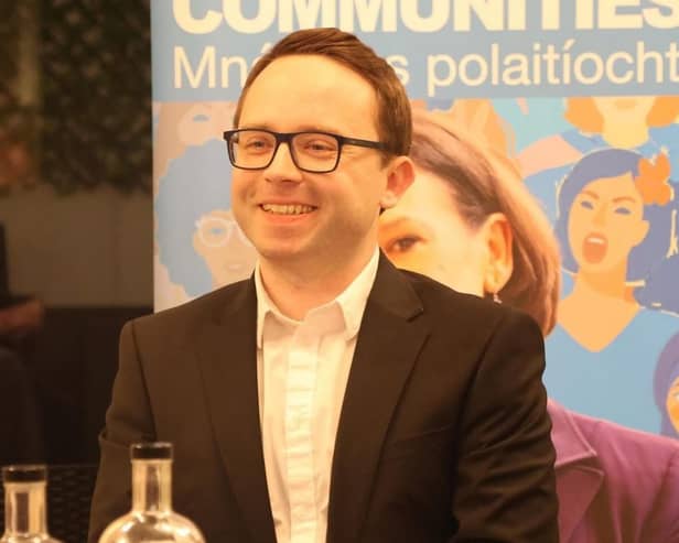Newry & Armagh MP Dáire Hughes.