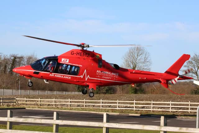 Air Ambulance awareness week takes place over September 9-15.