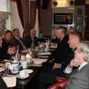 Hilary Benn meets with council, business and political representatives.