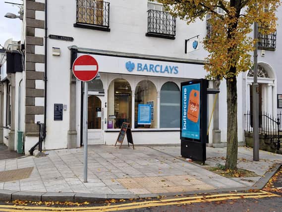 The Newry branch of Barclays is to close in February.