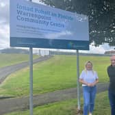 Sinead Ennis MLA and Cllr Mickey Ruane.