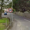 The entrance to Carlingford Park in Newry.