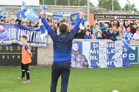 Darren Mullen managed Newry City from 2013 to 2023. Pic: Brendan Monaghan